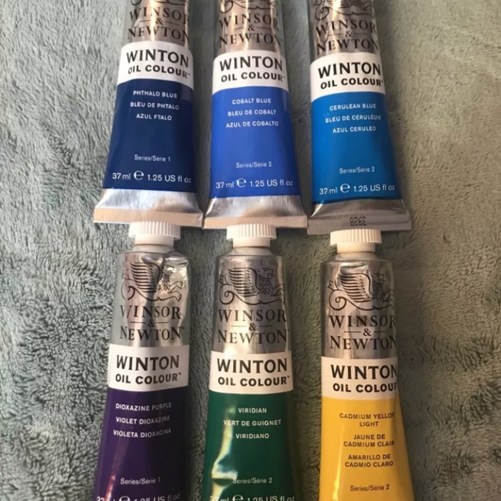 Winton oil colour set of 6 brand new